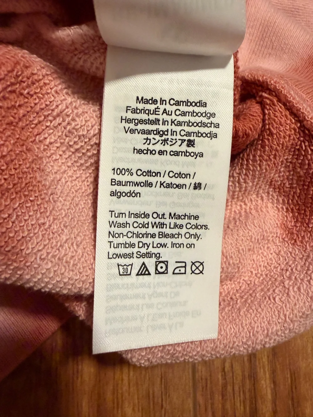 Crewcuts by J CREW | Tie-Dye Pink & Rust LOVE Sweatshirt | KIDS XXS
